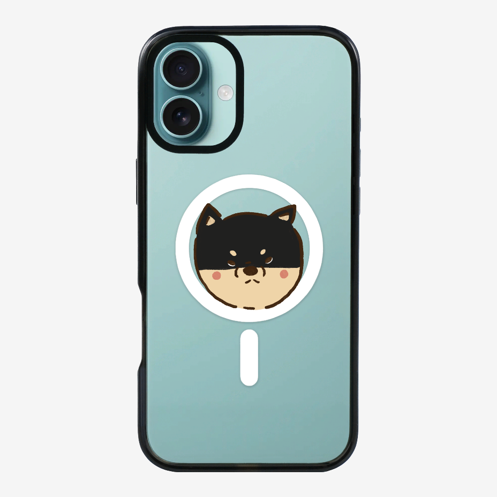 Black Japan Shiba Inu Phone Case