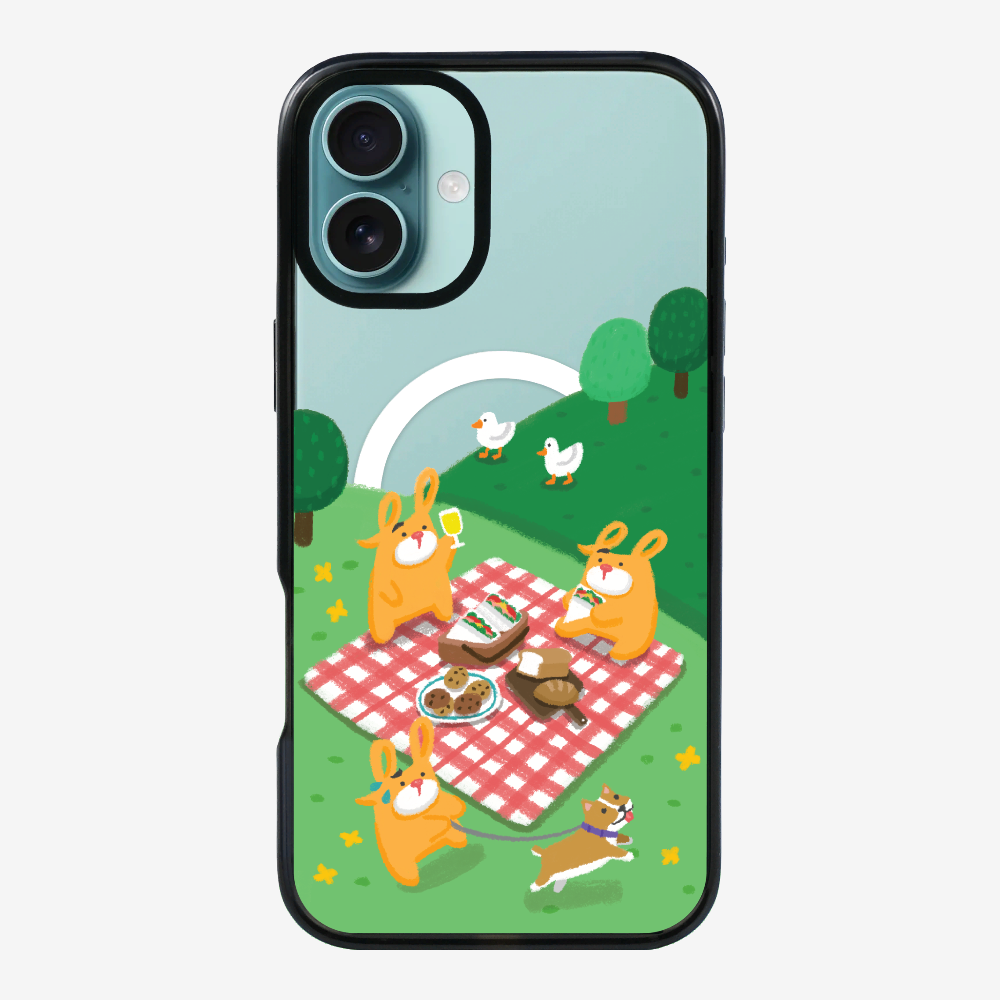 Bear Go Picnic Phone Case