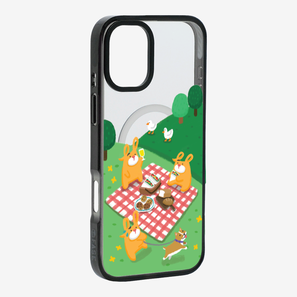 Bear Go Picnic Phone Case