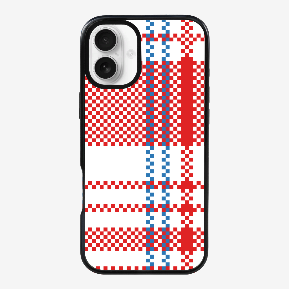 Red-white-blue (Red Tone) Phone Case