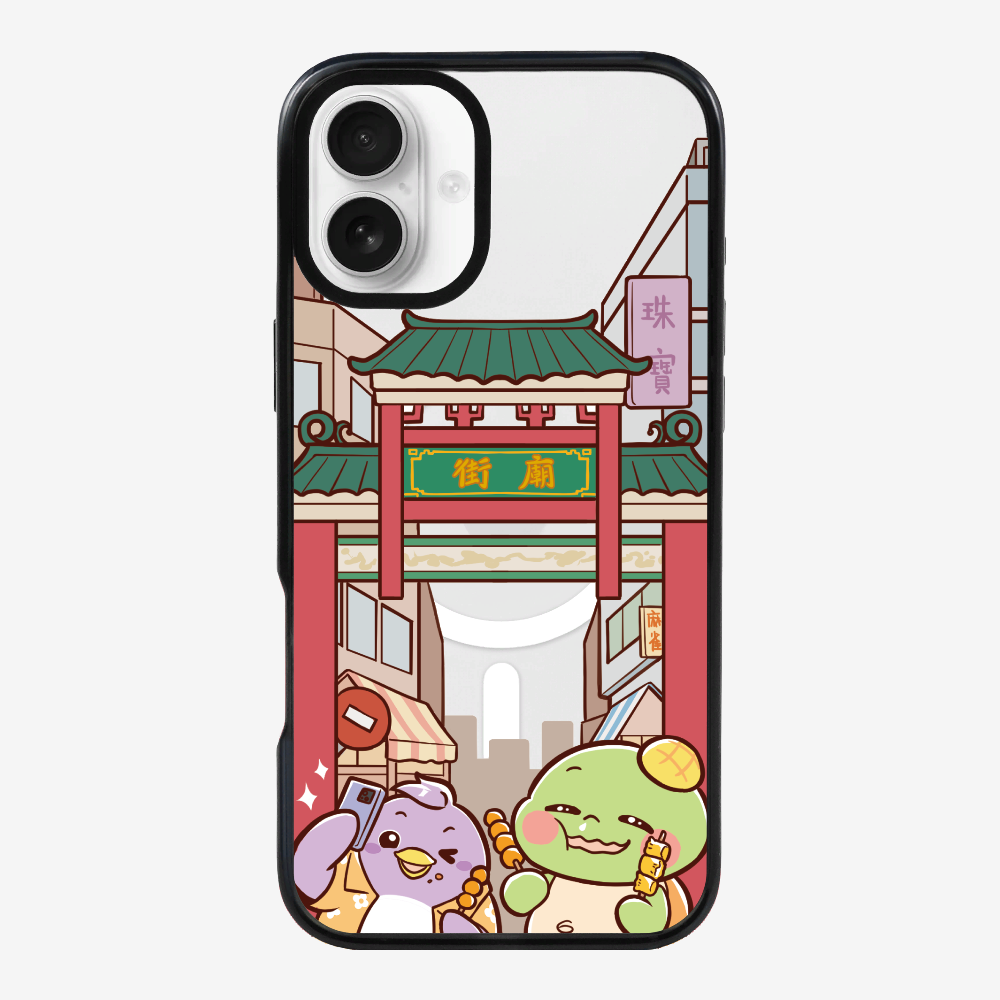 漫遊香港廟街保護殼