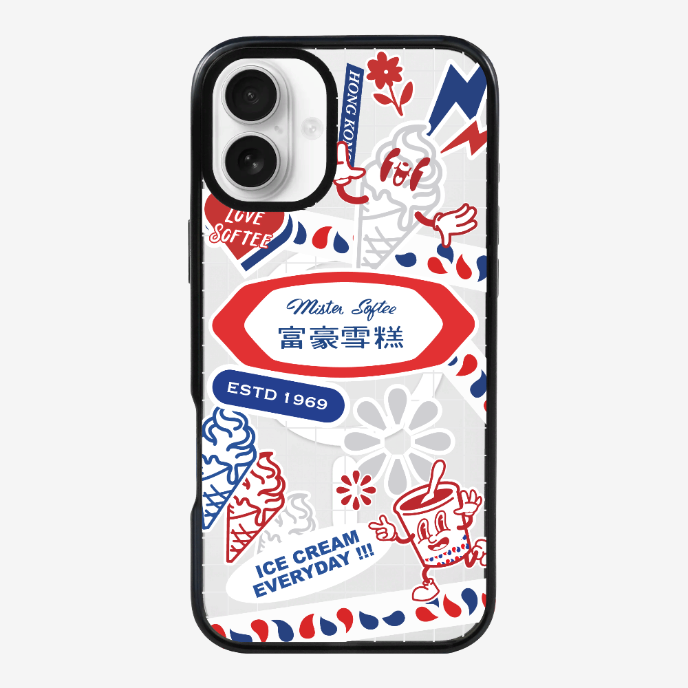 Mister Softee Sticker Pack A Phone Case