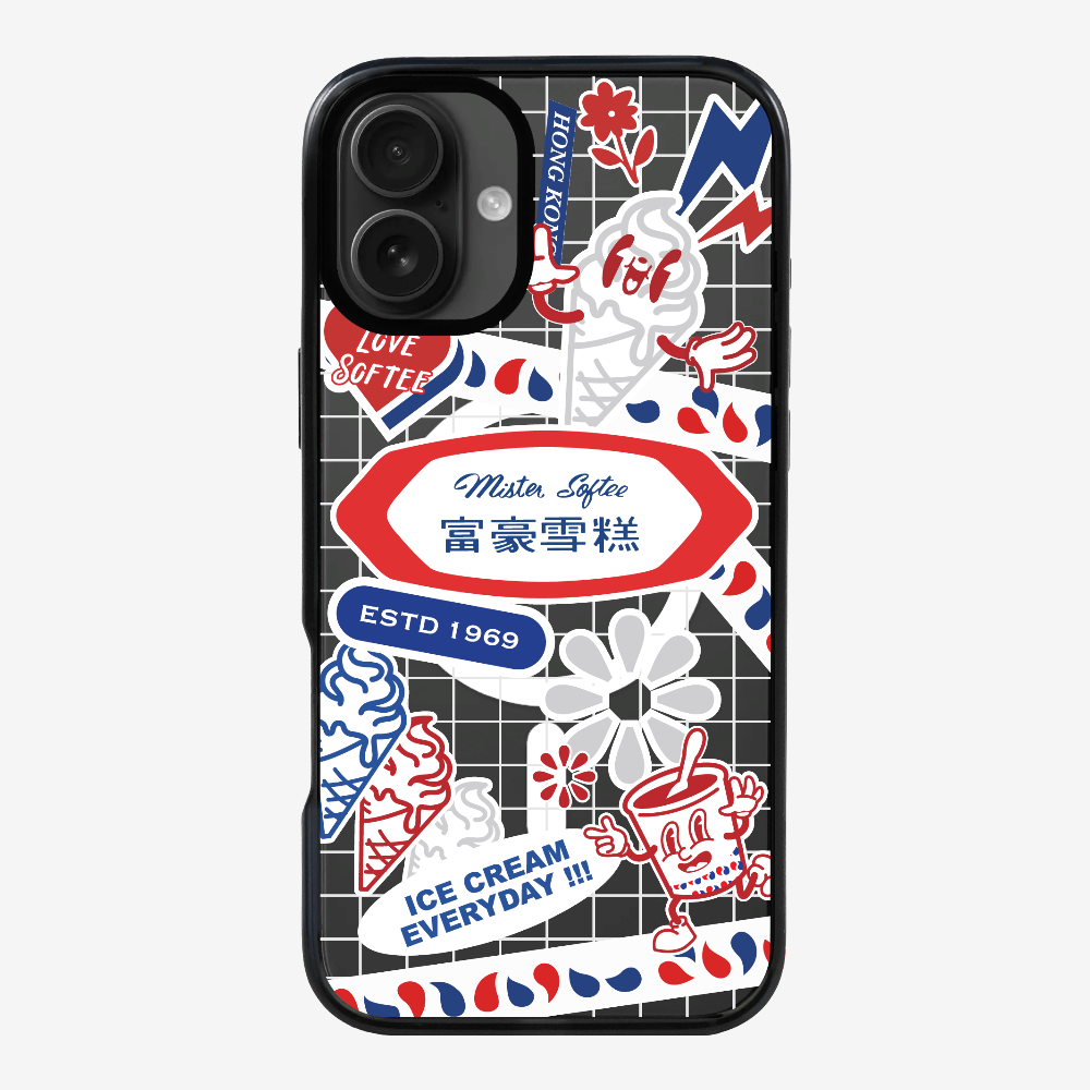 Mister Softee Sticker Pack A Phone Case