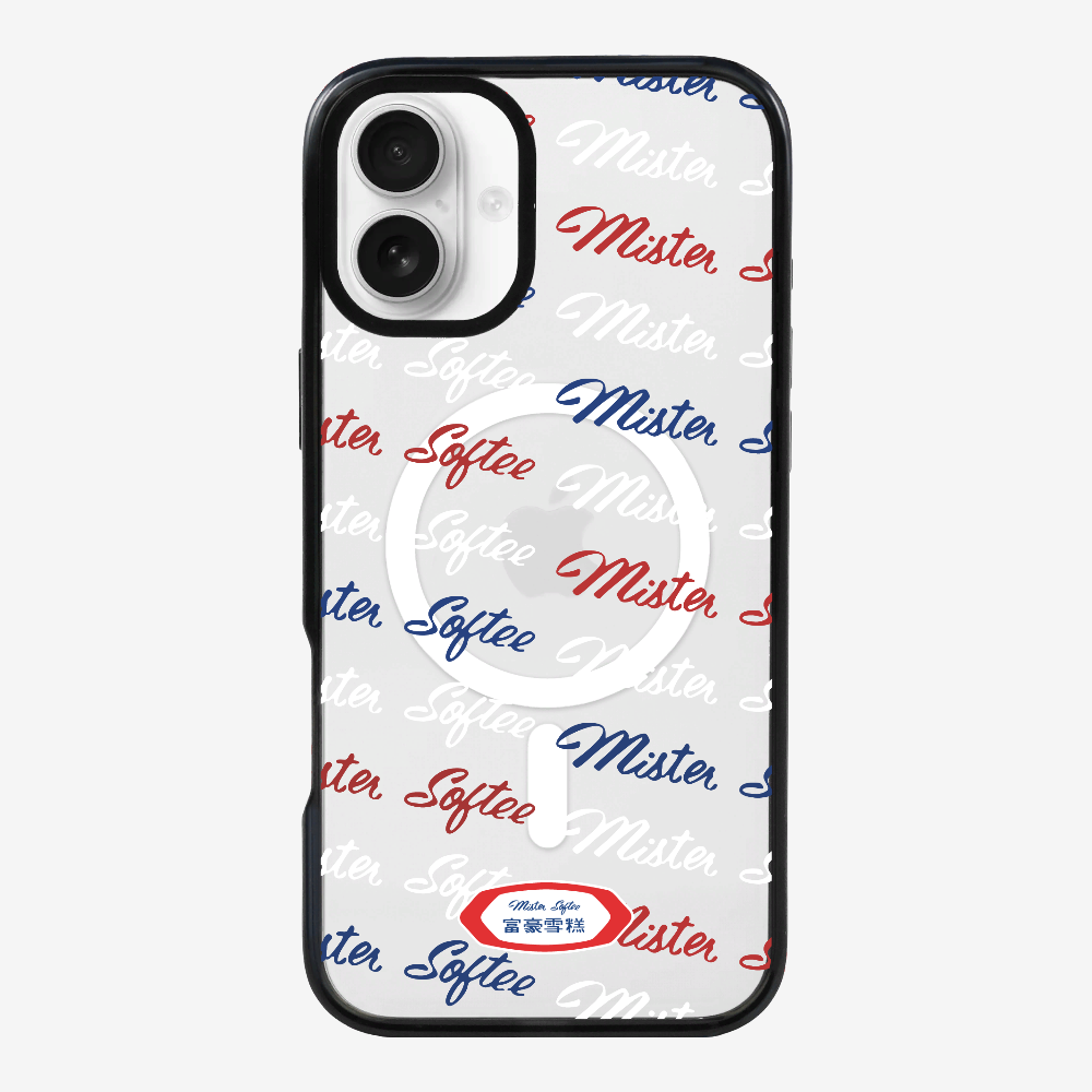 Mister Softee Word Collage Phone Case