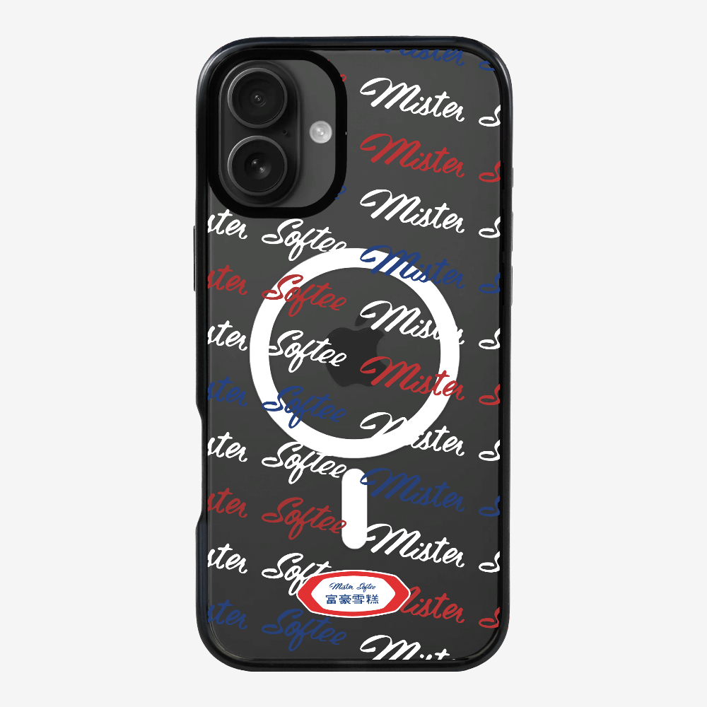 Mister Softee Word Collage Phone Case