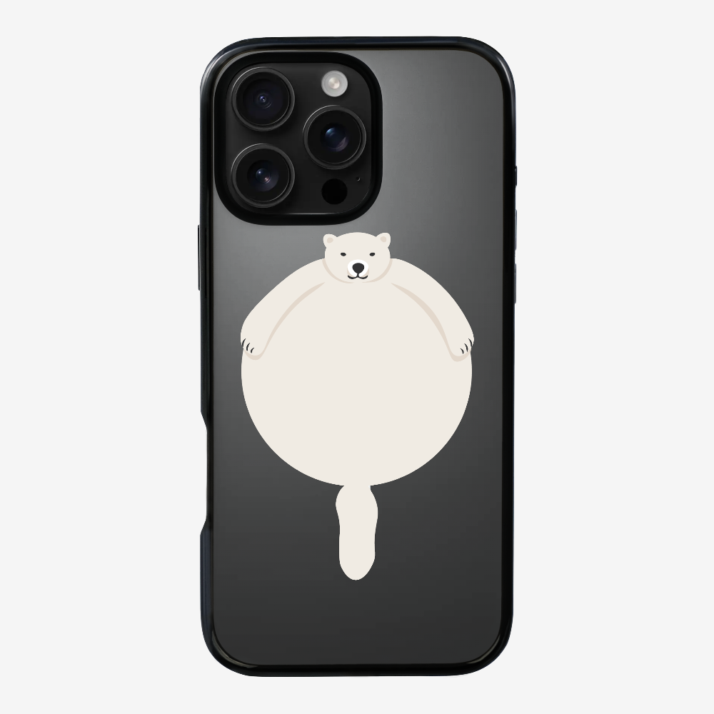 Bloated Polar Bear Phone Case