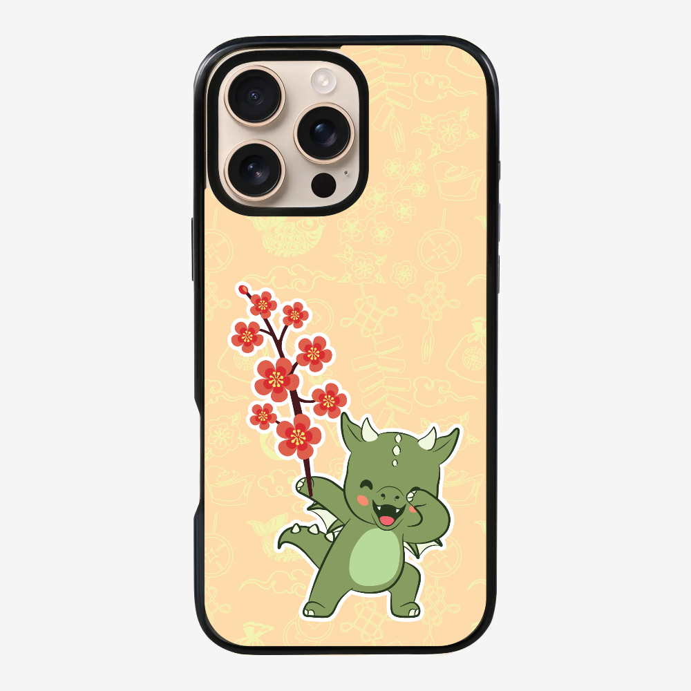 Anthony Peach Blossom Dragon Phone Case