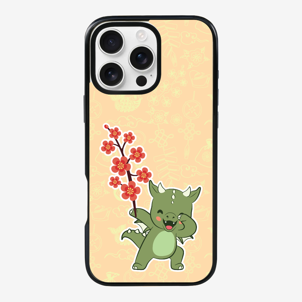 Anthony Peach Blossom Dragon Phone Case