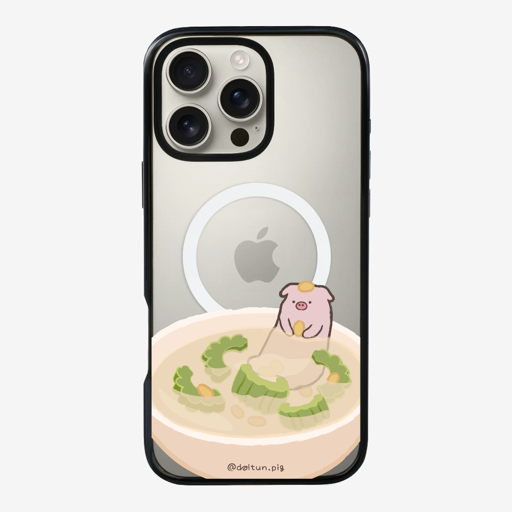 大豚苦瓜黃豆排骨湯保護殼