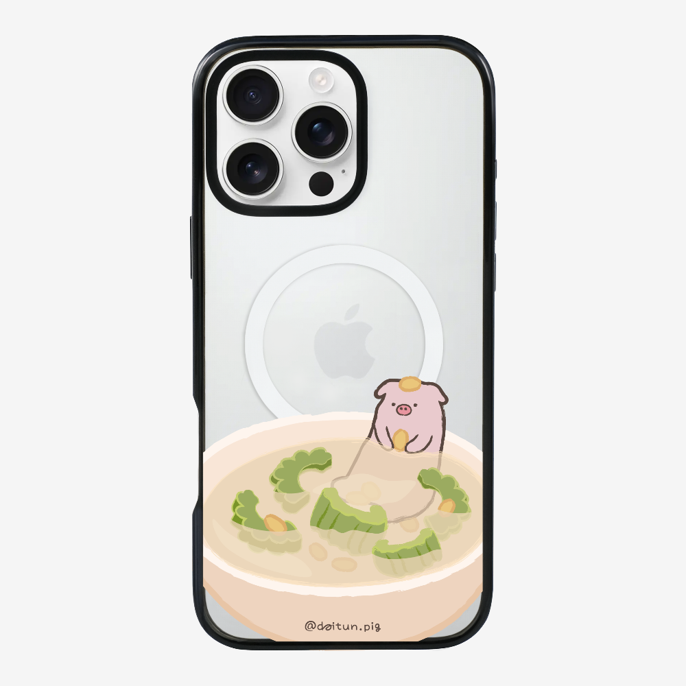 大豚苦瓜黃豆排骨湯保護殼