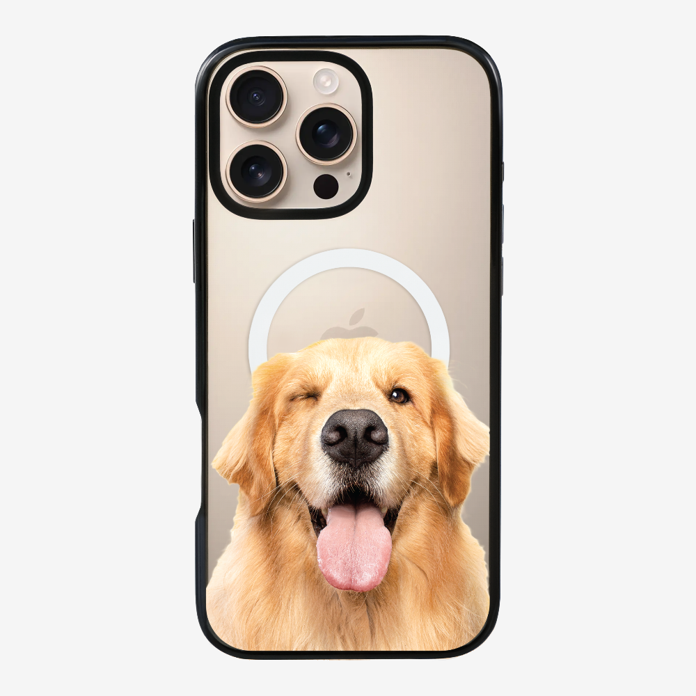 Golden Retriever (Transparent) Phone Case