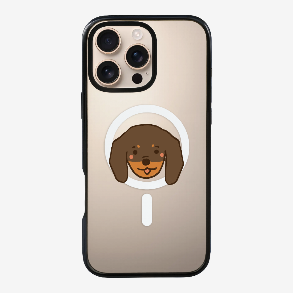 Germany Brown Dachshund Phone Case