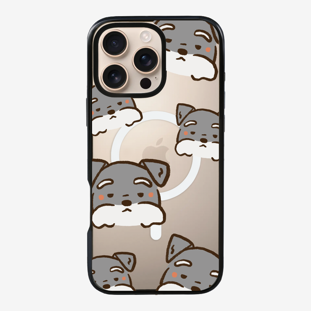 Schnauzer Wonderland Phone Case
