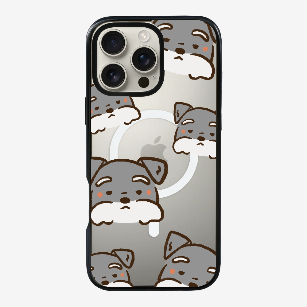 Schnauzer Wonderland Phone Case