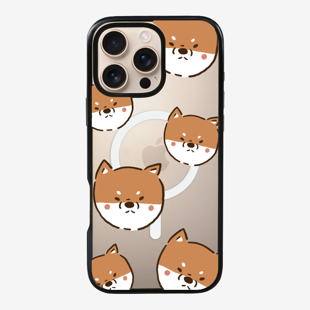 Brown Shiba Wonderland Phone Case