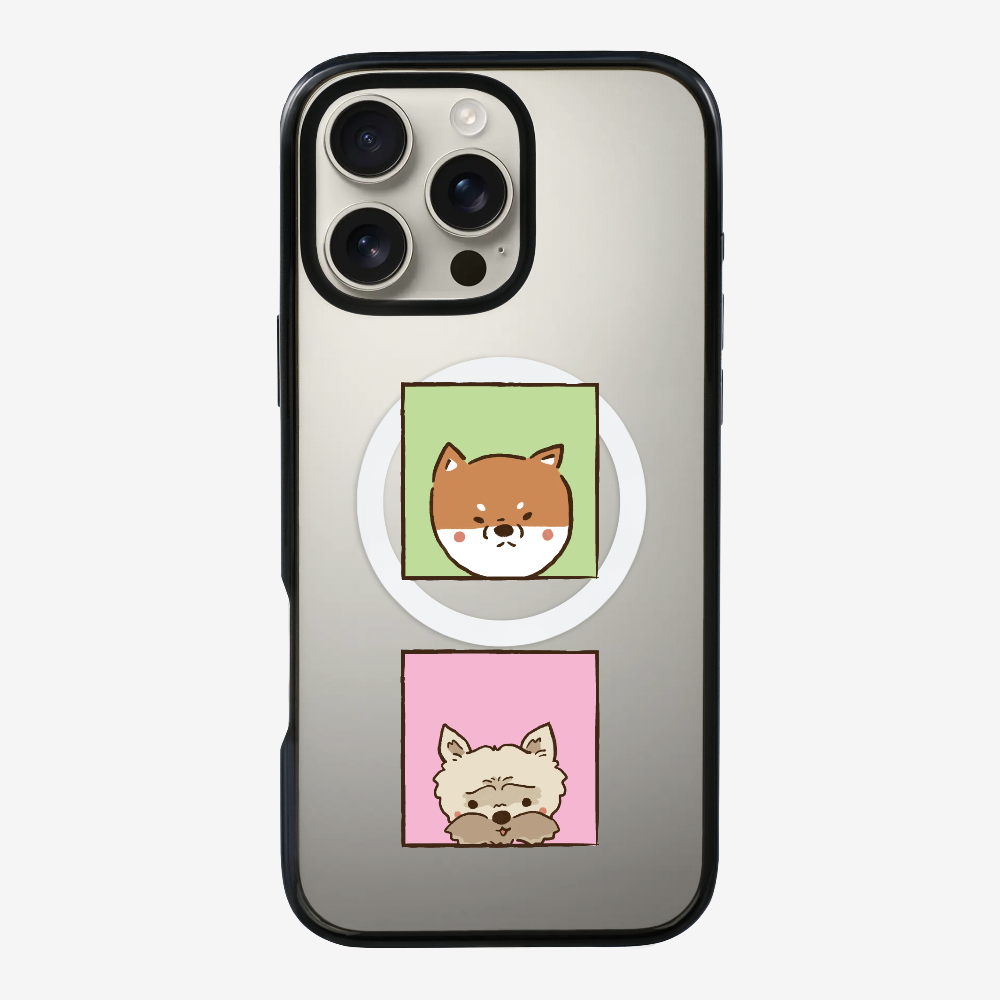 Corgi and Terrier Phone Case