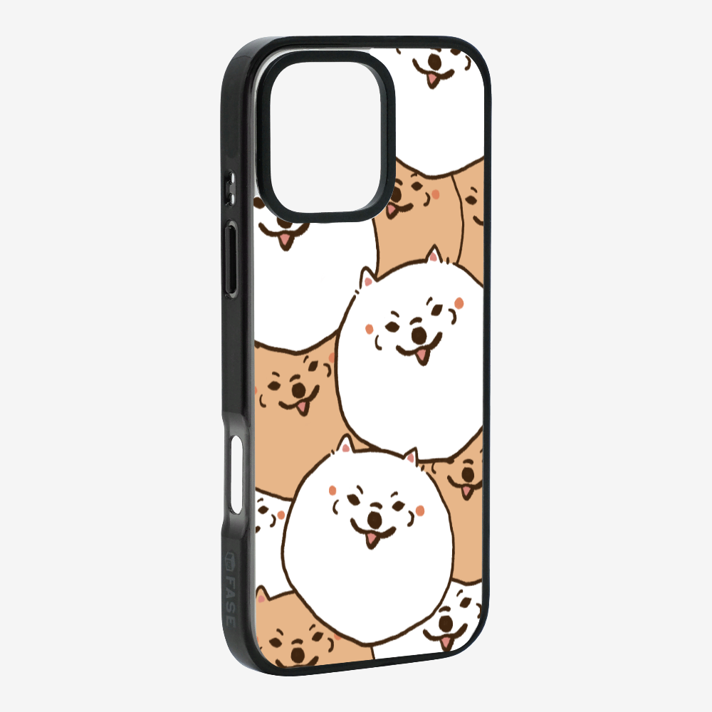 Crowded Pomeranian Phone Case