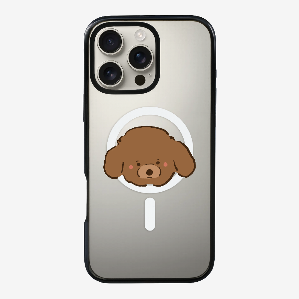Germany Brown Poodle Phone Case