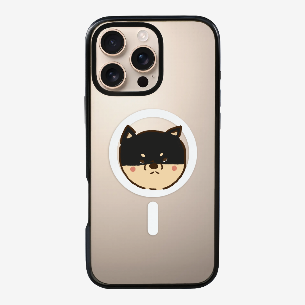 Black Japan Shiba Inu Phone Case