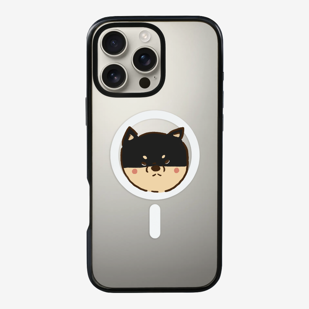 Black Japan Shiba Inu Phone Case