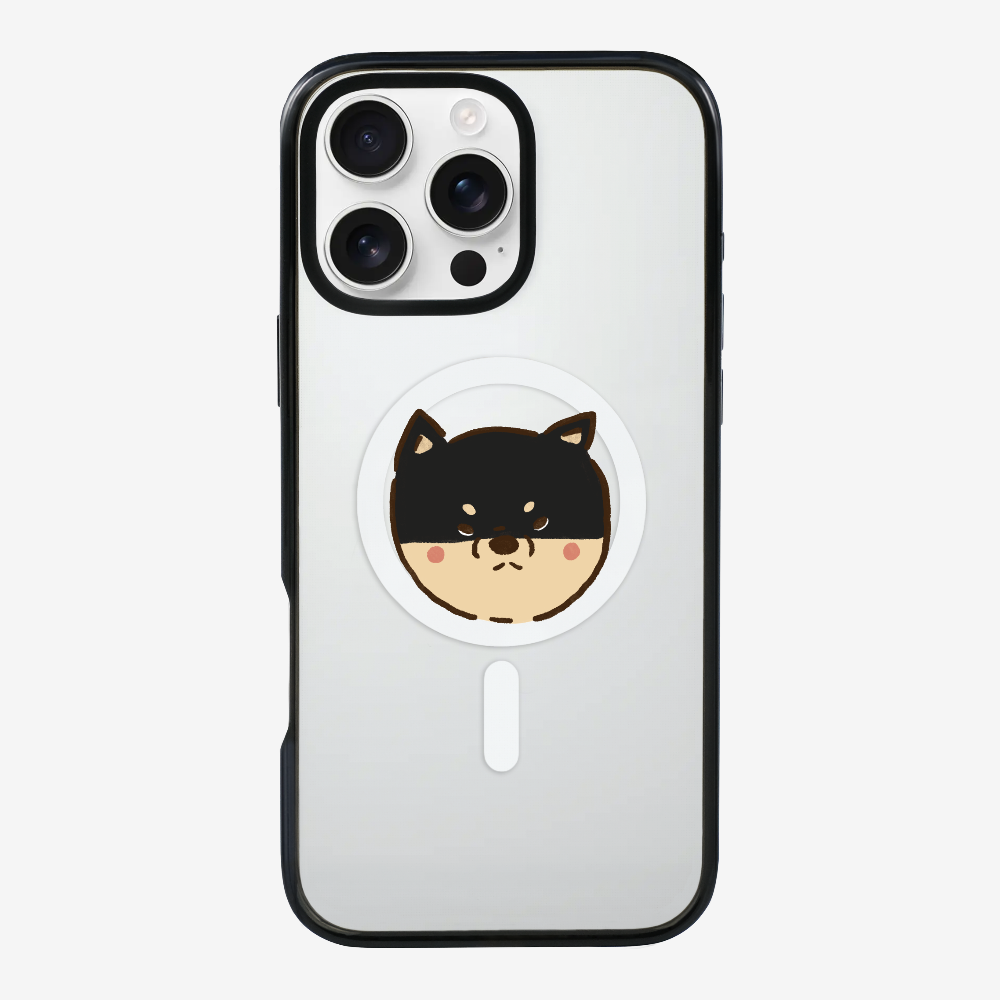 Black Japan Shiba Inu Phone Case