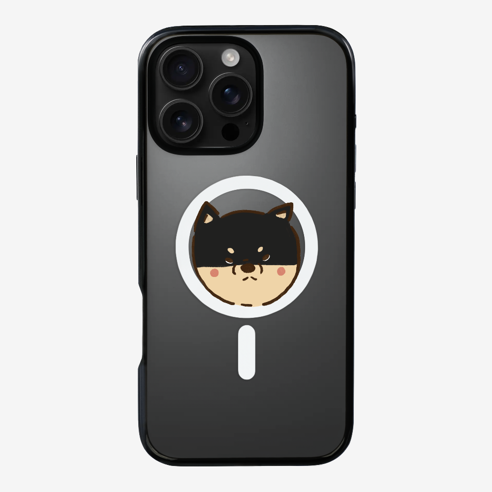 Black Japan Shiba Inu Phone Case