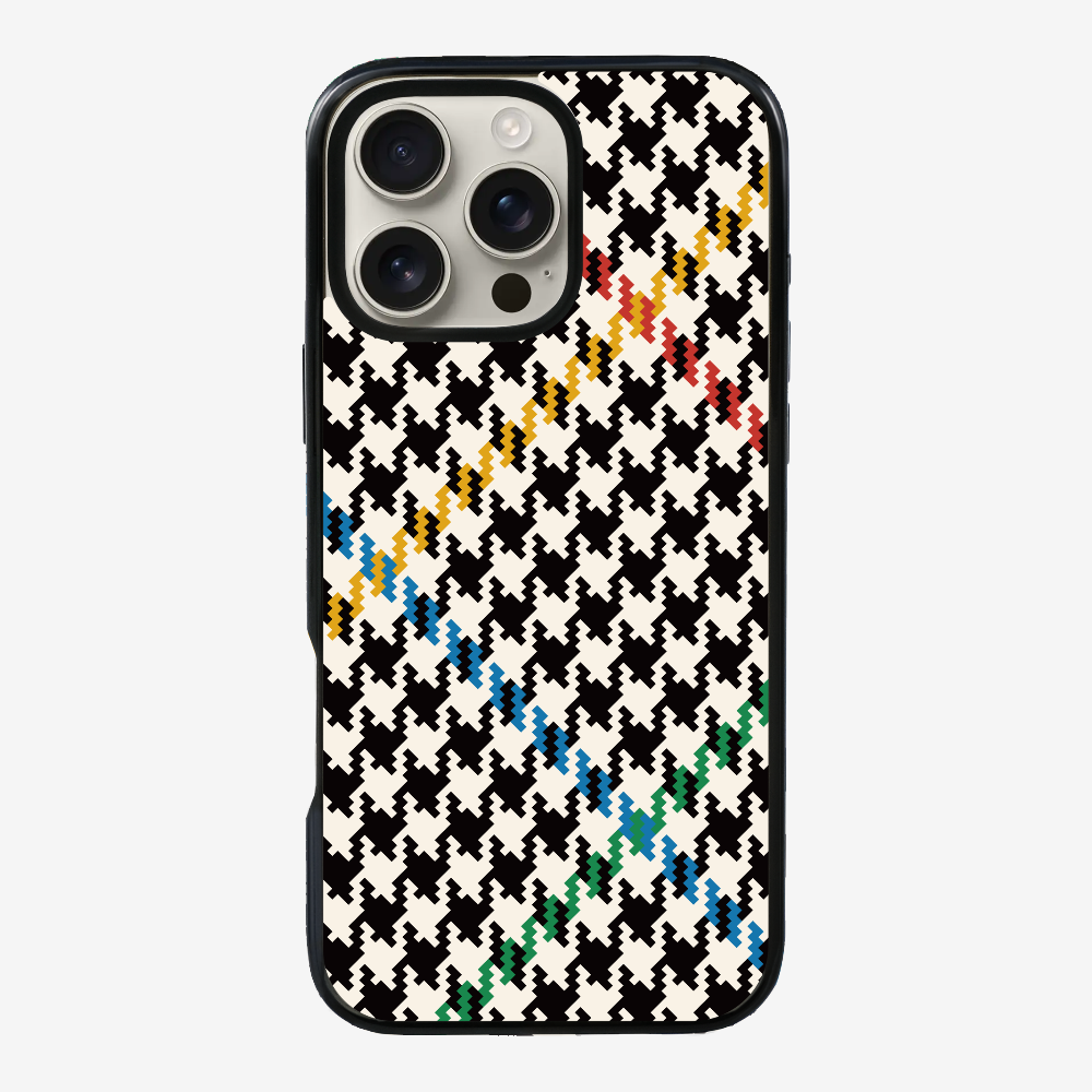 Vintage Houndstooth Phone Case