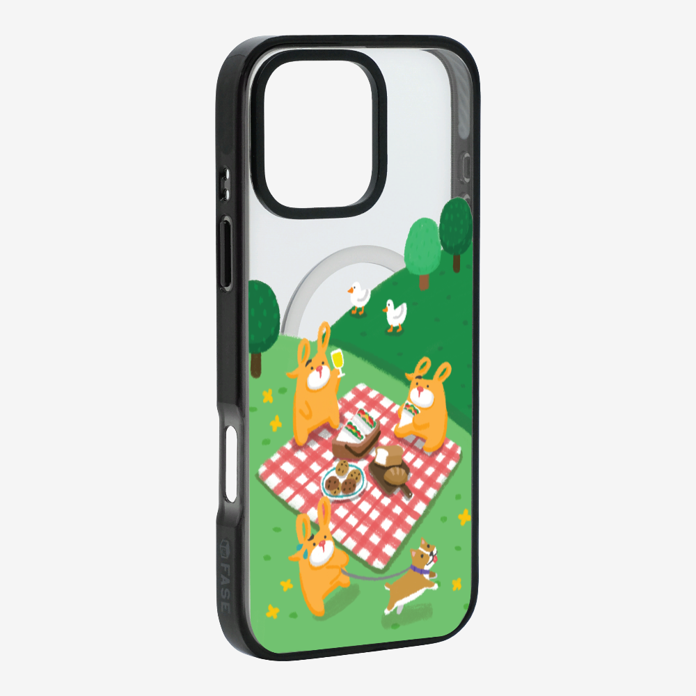 Bear Go Picnic Phone Case