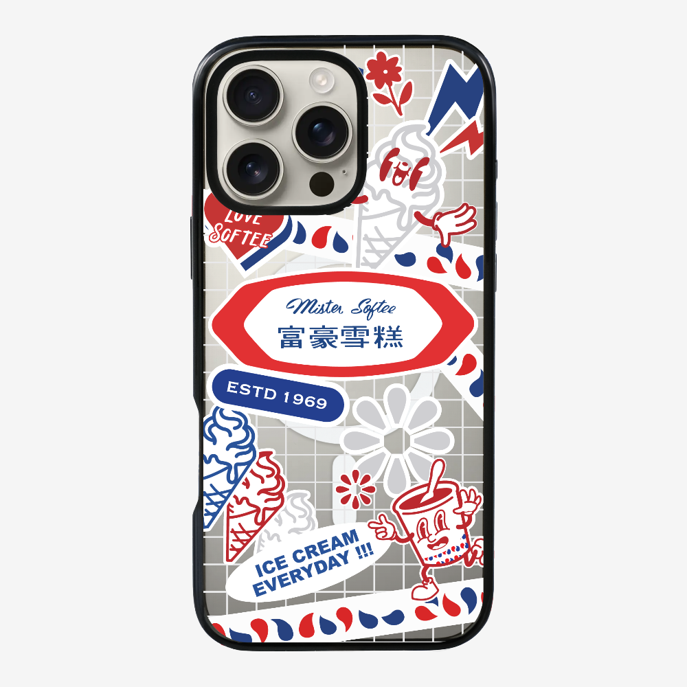 Mister Softee Sticker Pack A Phone Case