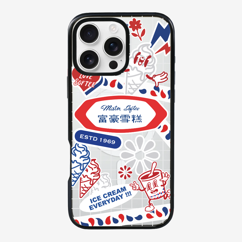 Mister Softee Sticker Pack A Phone Case