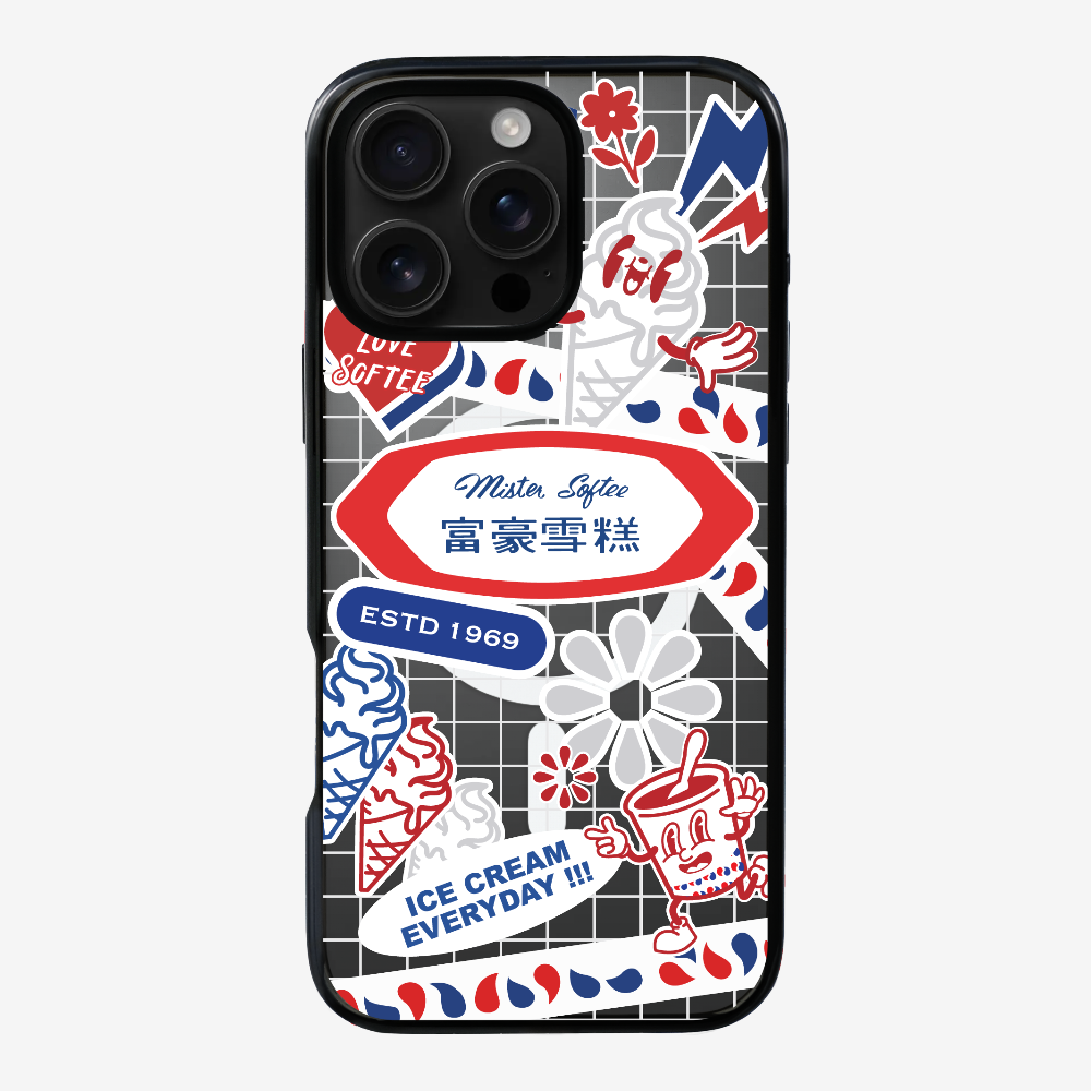 Mister Softee Sticker Pack A Phone Case