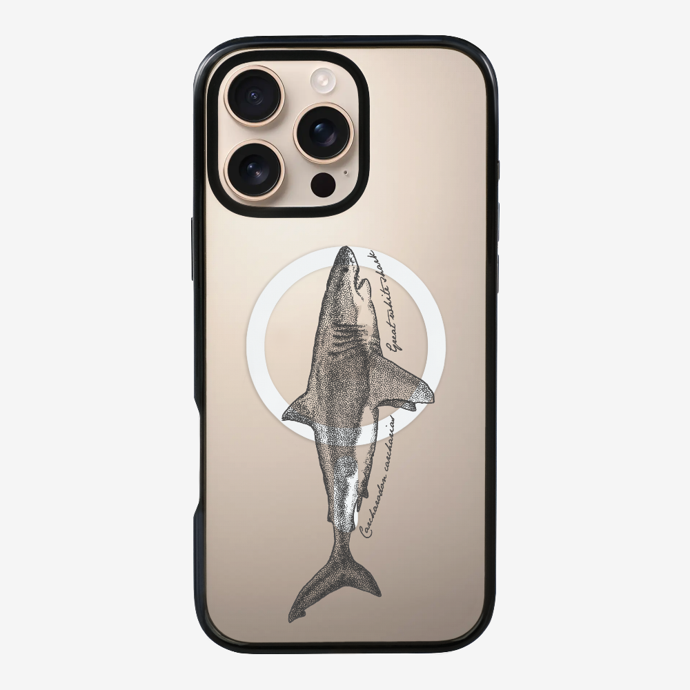 Great White Shark (Carcharodon carcharias) Phone Case