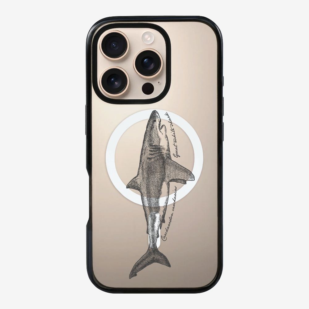 Great White Shark (Carcharodon carcharias) Phone Case