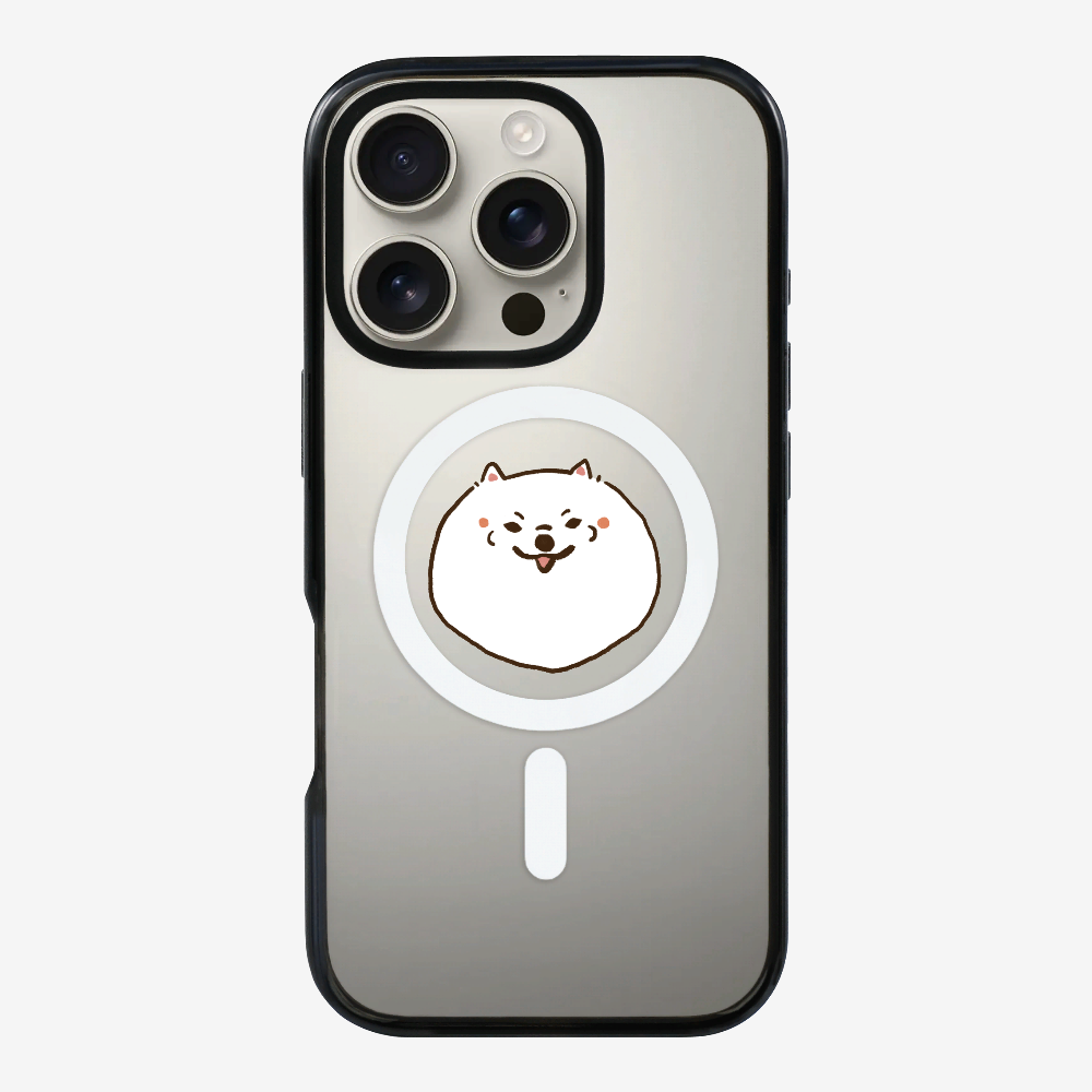 Germany White Pomeranian Phone Case