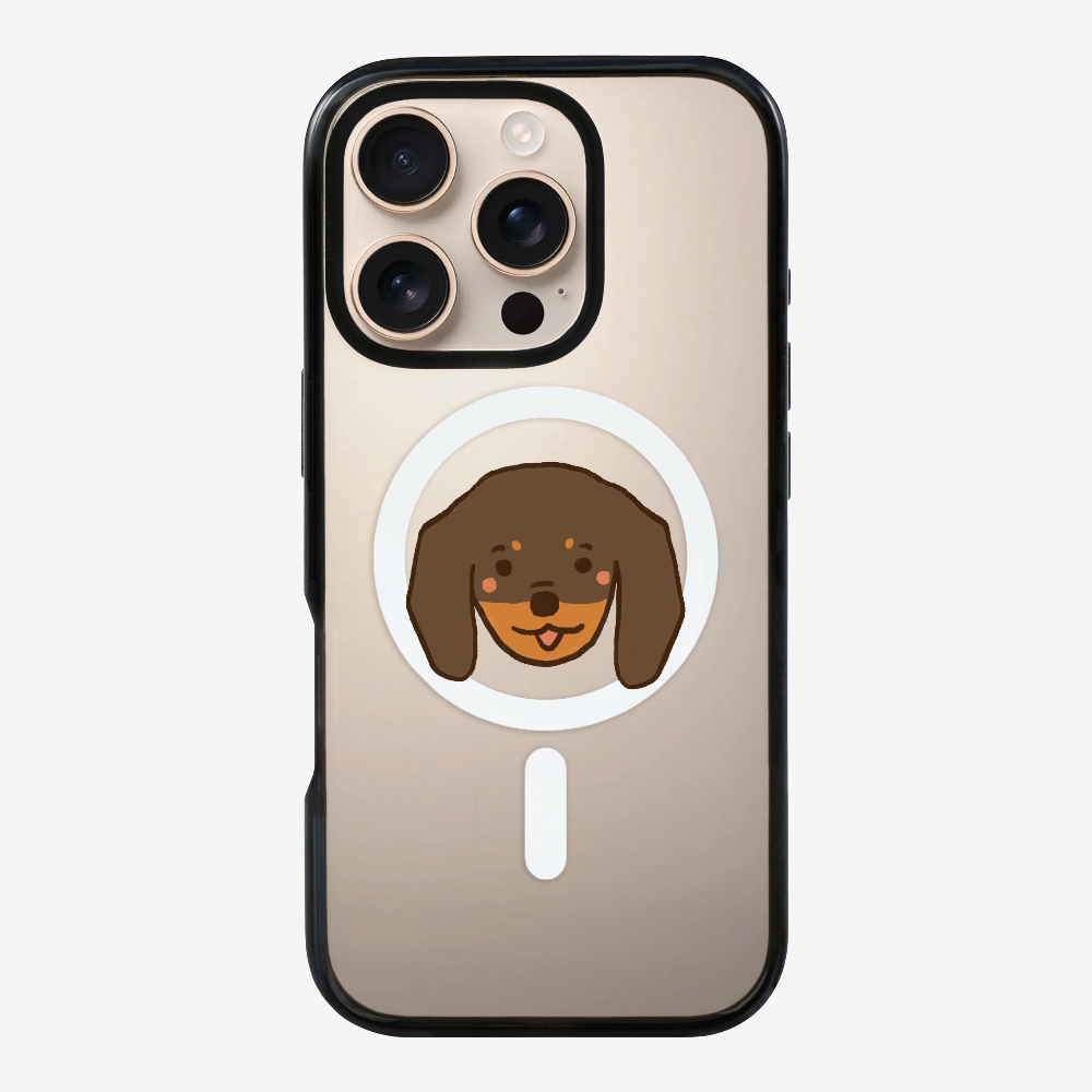 Germany Brown Dachshund Phone Case