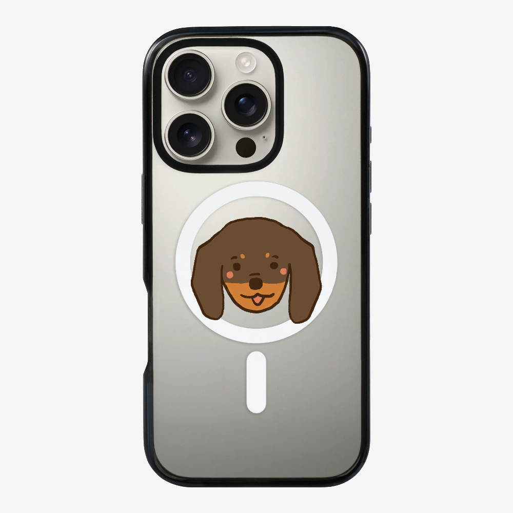Germany Brown Dachshund Phone Case