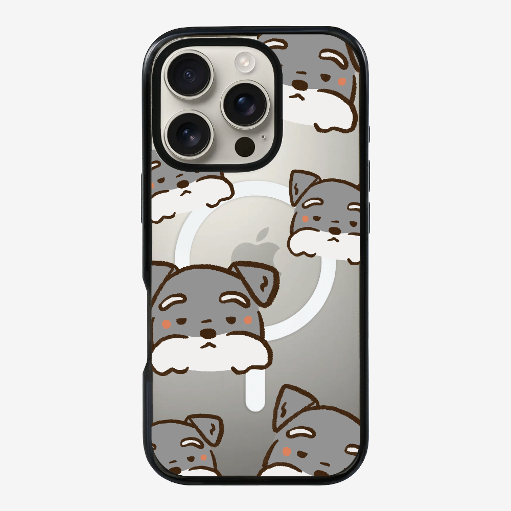Schnauzer Wonderland Phone Case