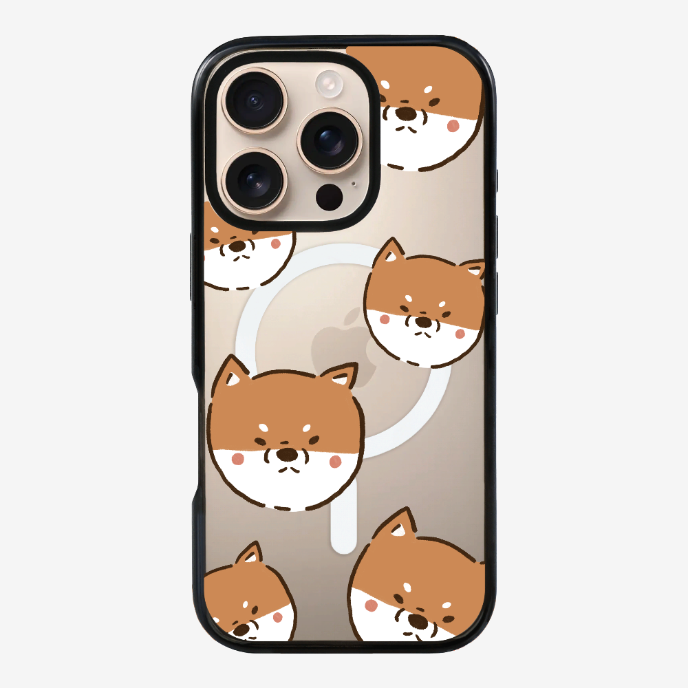 Brown Shiba Wonderland Phone Case