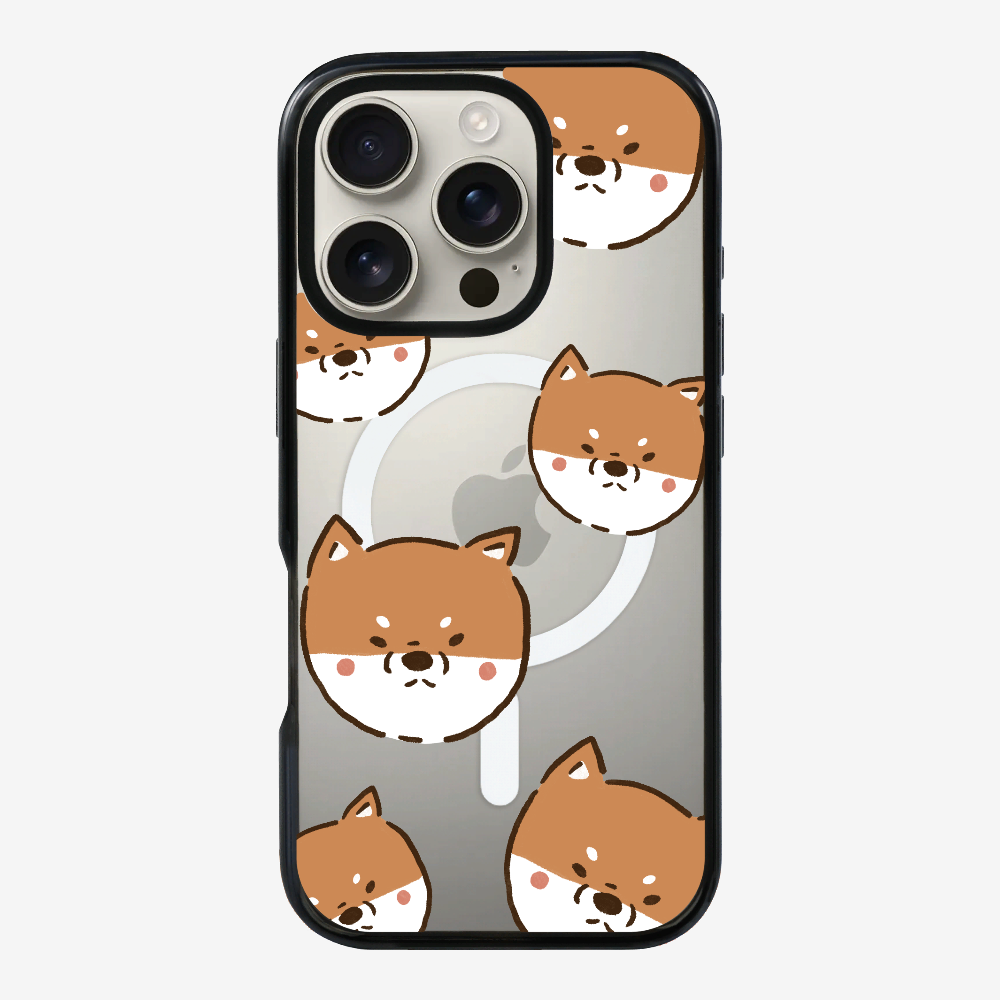 Brown Shiba Wonderland Phone Case