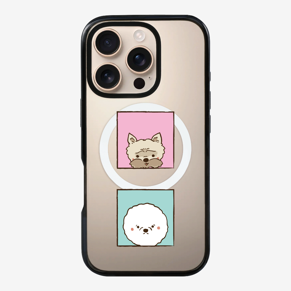 Terrier and Bichon Phone Case
