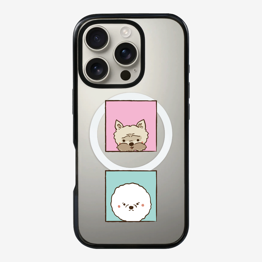 Terrier and Bichon Phone Case