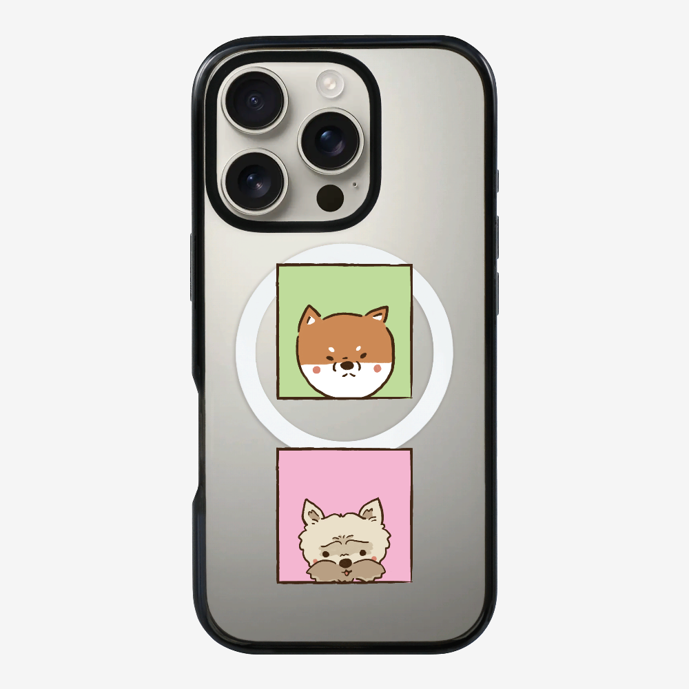 Corgi and Terrier Phone Case