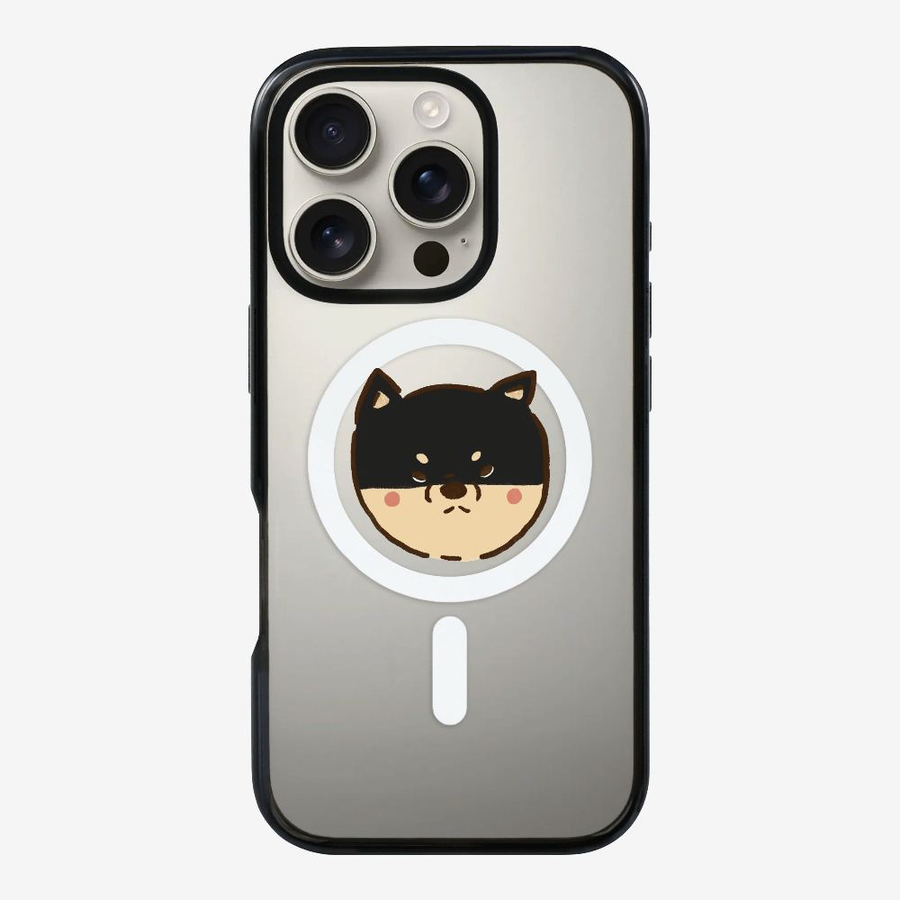Black Japan Shiba Inu Phone Case