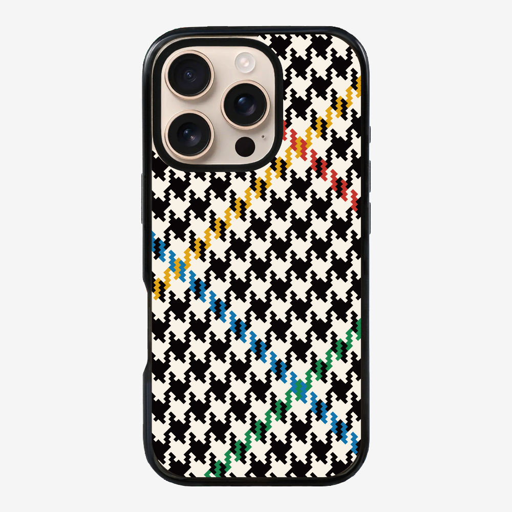 Vintage Houndstooth Phone Case