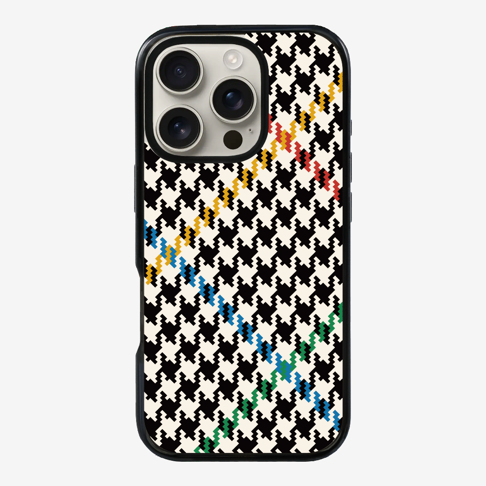 Vintage Houndstooth Phone Case