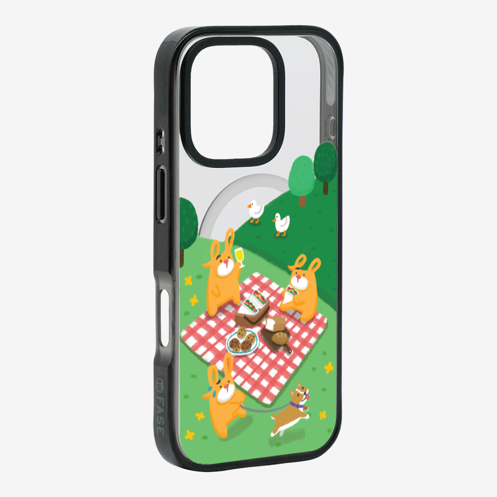 Bear Go Picnic Phone Case