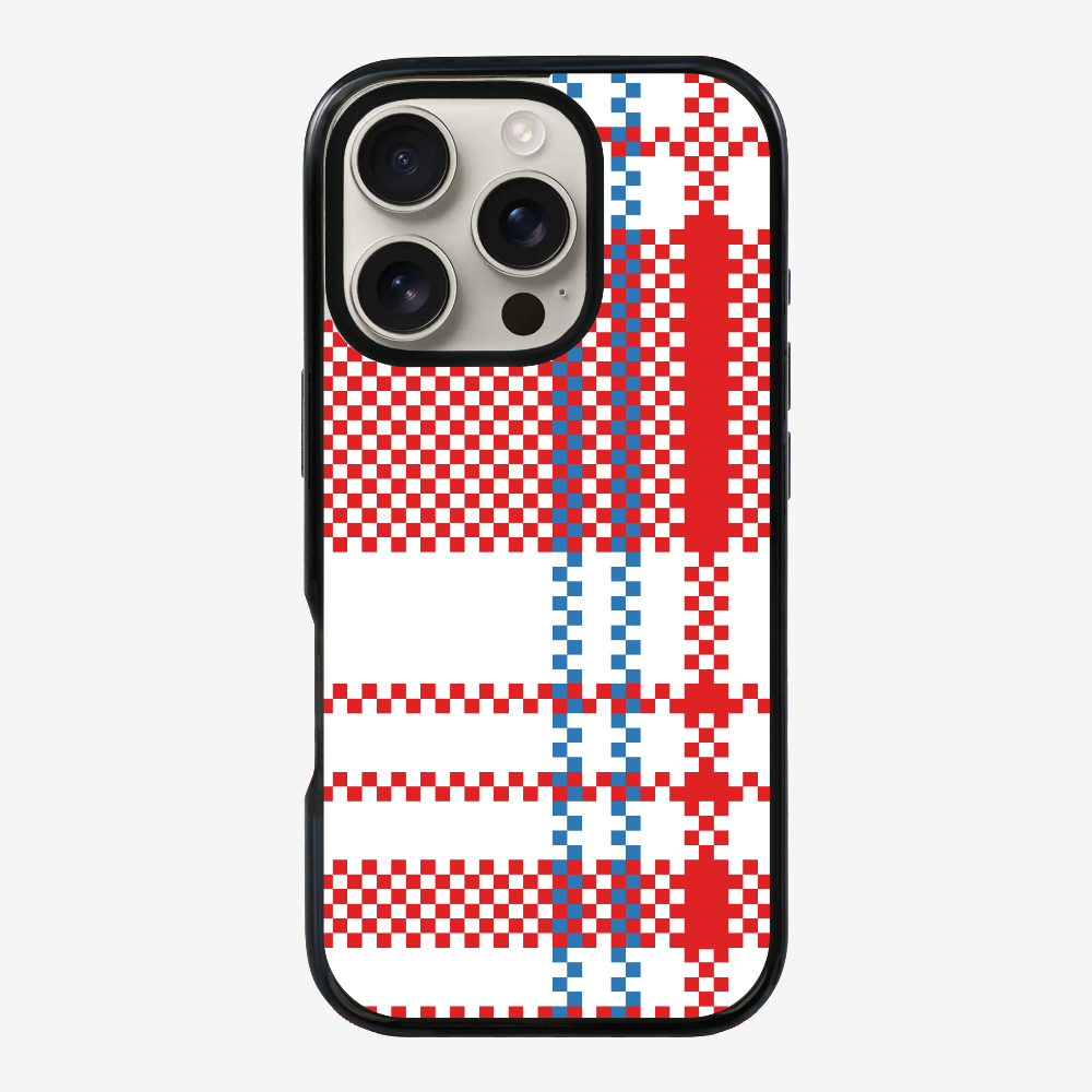 Red-white-blue (Red Tone) Phone Case