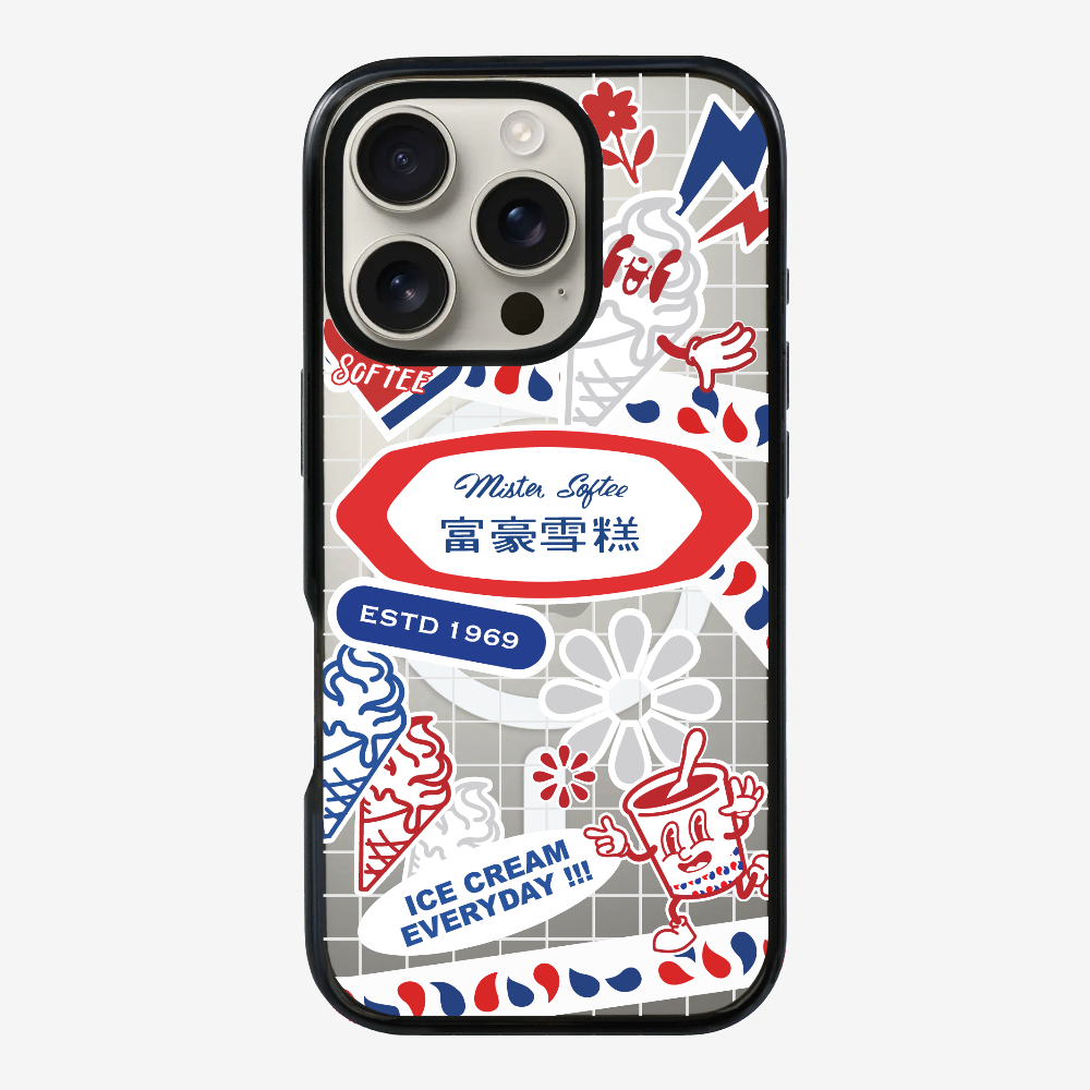 Mister Softee Sticker Pack A Phone Case