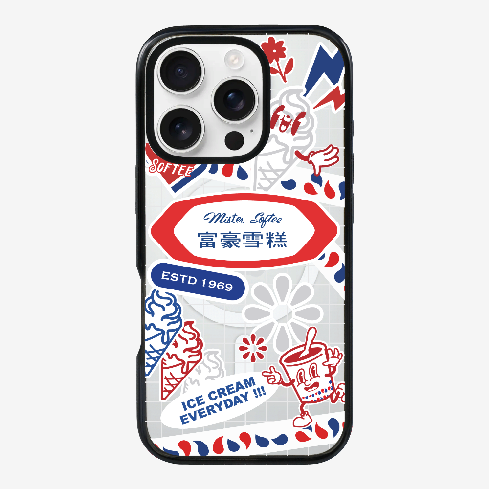 Mister Softee Sticker Pack A Phone Case