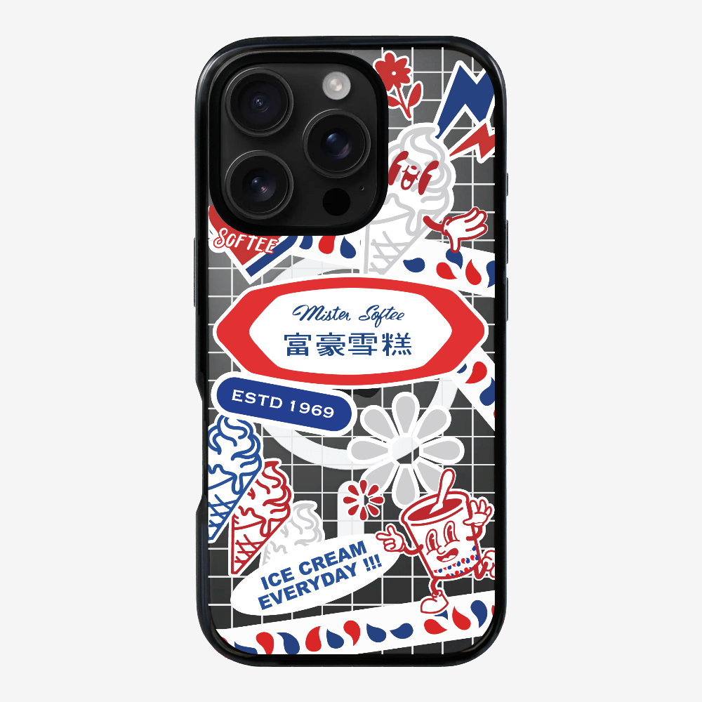 Mister Softee Sticker Pack A Phone Case